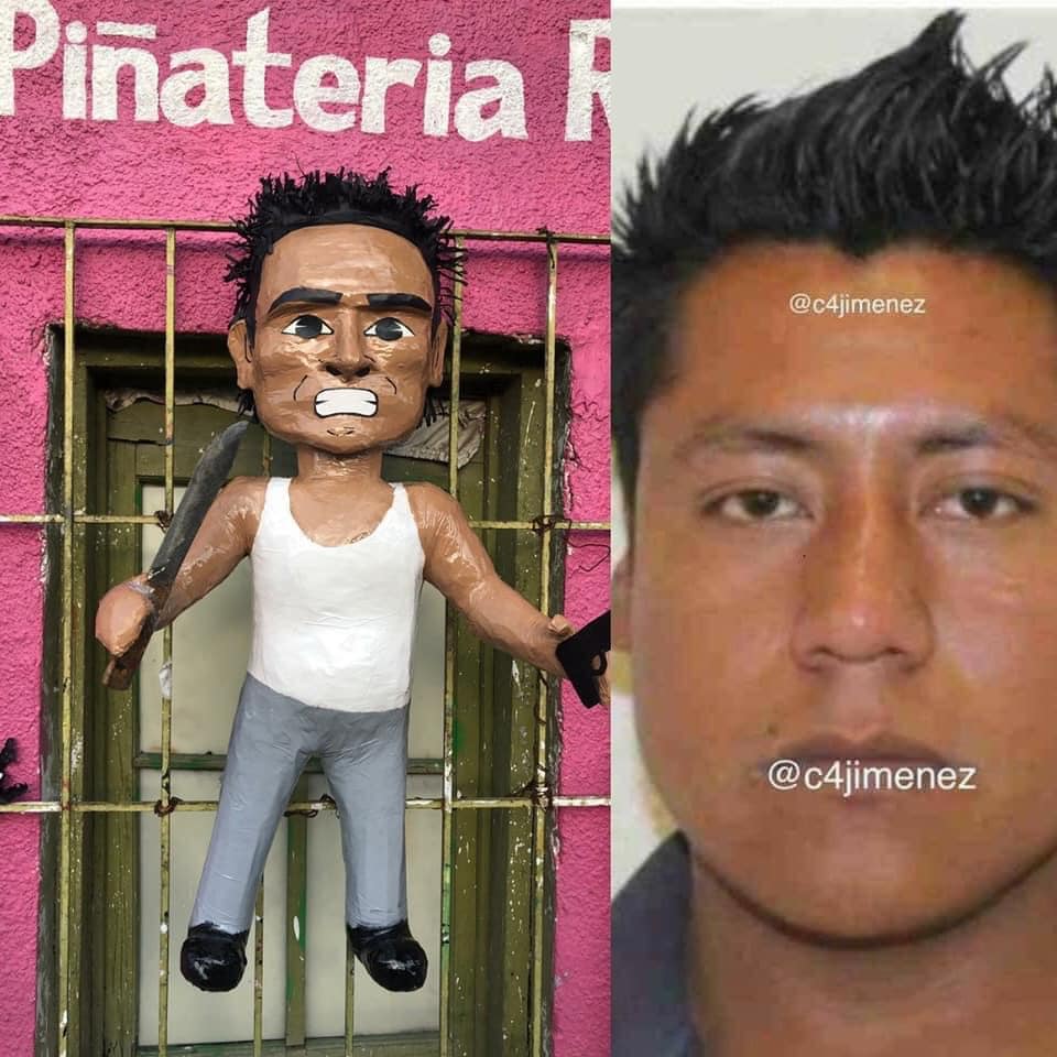 Ladrón vuelve por más palos, pero ahora forma de piñata en Reynosa 1 116806473 338748760615400 7665307749052614863 n