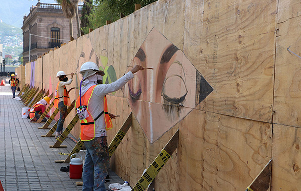 Artistas urbanos plasman mensajes de esperanza en tapiales 1 117110474 3372474992814949 3486403512198345229 n