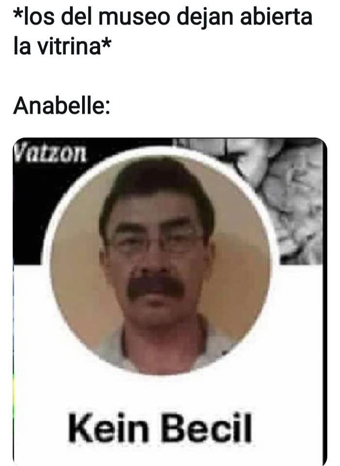 ‘Anabelle’ se escapa del museo Warren y las redes reaccionan 6 117644601 3254263727993454 2252140217206621231 n
