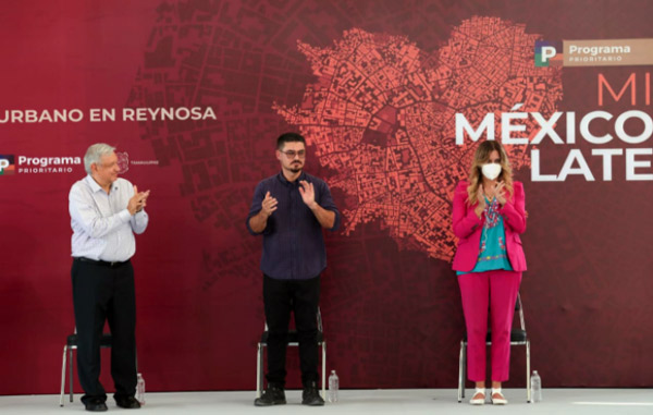 Reynosa con las puertas abiertas para AMLO trabajar coordinadamente: Maki 1 5 7