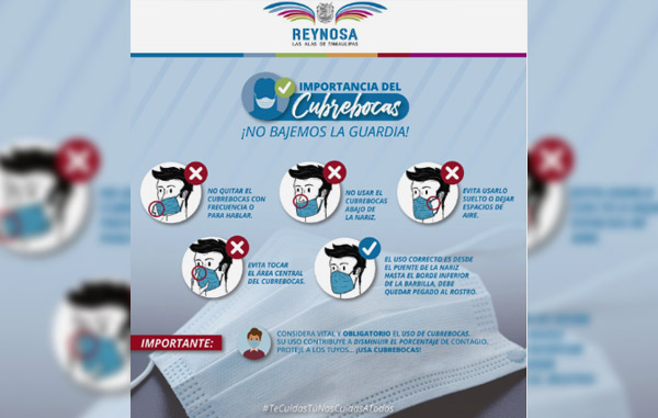 Sigue vigente uso de cubrebocas y sana distancia 1 8 1