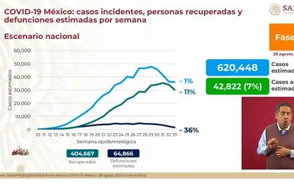 México cumple 6 meses con Covid-19 y suma 585 mil casos 2 INCIDENTES 5