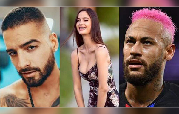 Maluma cierra su Instagram tras burla de Neymar sobre su exnovia