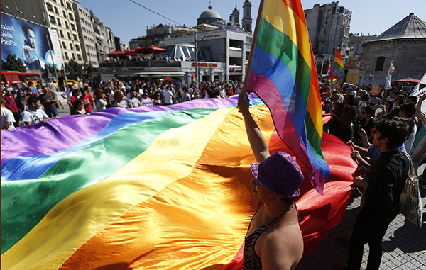Turkey Gay Rights Demonstration