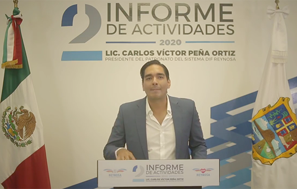Carlos Peña Ortiz rinde Segundo Informe del DIF de manera virtual 3 118786491 3294026937343084 3561870092586609295 n
