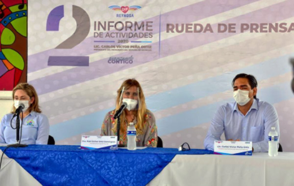 Sistema DIF Reynosa invita a la presentación del Segundo Informe de Actividades 2020. 1 3 1 1