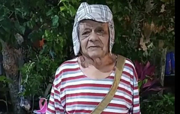 Abuelito festeja sus 92 años disfrazado de 'El Chavo del 8' 1 Egozy gXcAAjrwo