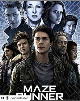 Dylan O’Brian realiza lectura de 'The Maze Runner' para impulsar votaciones 1 MZE RUNNER