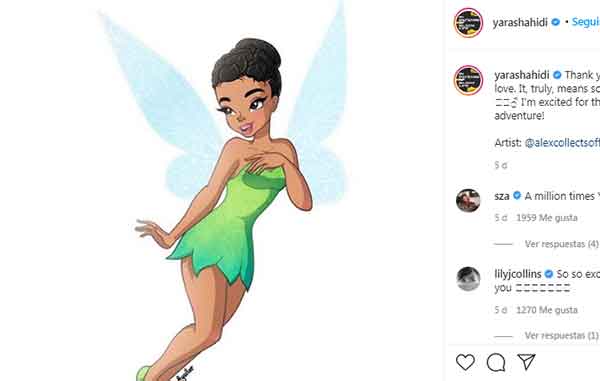 Disney escoge a Yara Shahini para que sea Tinker Bell 1 THINKER BELL