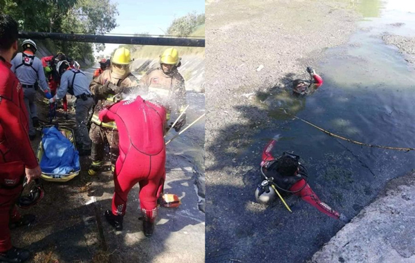 Encuentran a menor ahogado en Apodaca 1 buzos