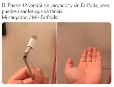 Se burlan en redes del cargador del iPhone 12 1 iPhone 12 5