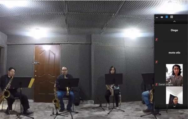 Banda de Música de Coahuila, presente vía ZOOM en escuelas 1 COAHUILA 5