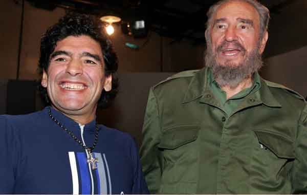 Maradona-Fidel