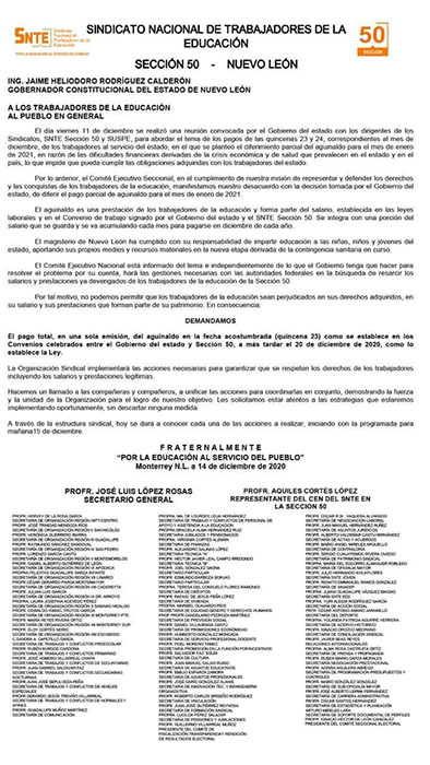 Anuncian maestros nuevas movilizaciones 2 131348027 1616773865177630 5823831754154388054 n
