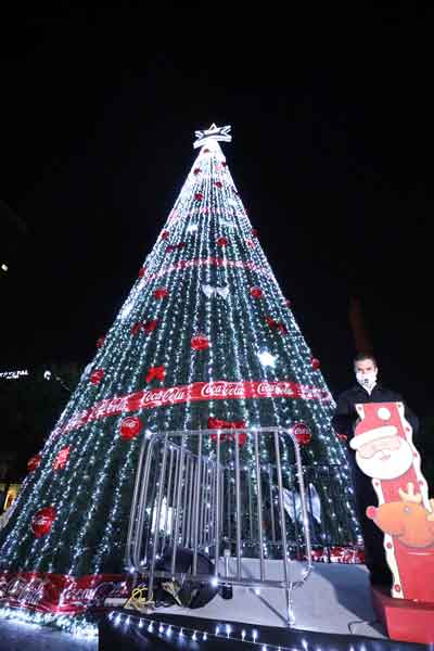 Arranca Monterrey festejos navideños con encendido del pino 1 Monterrey pino 3