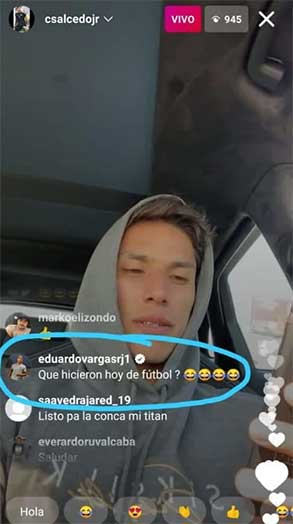 'Edu' Vargas se burla de entrenamientos del 'Tuca' Ferretti 1 TUIT 2