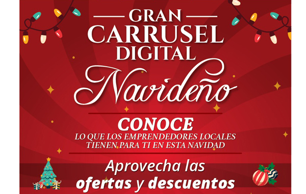 Invita Municipio de Reynosa al Gran Carrusel Digital Navideño 1 e