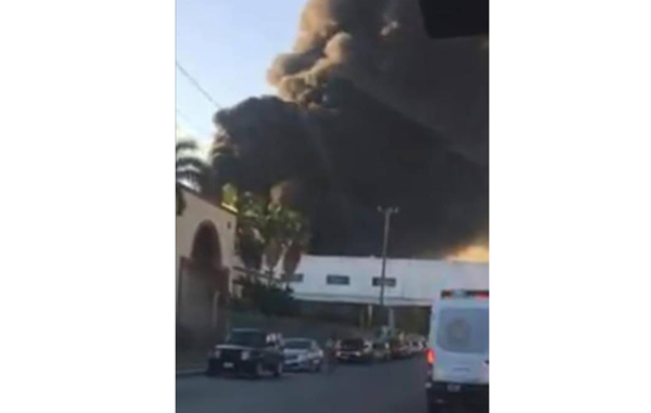 Se incendia maquiladora Dimer de Reynosa 1 inc