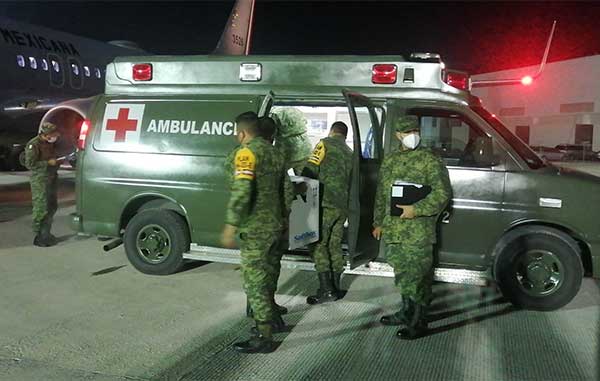 Arriban 9 mil 750 vacunas anti Covid a Nuevo León 2 AVION 3