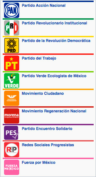 Comicios en puerta en Tamaulipas 1 Partidos