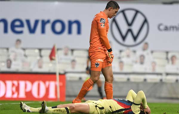 Rayados derrota al América y es superlíder 4 RAYADOS 1