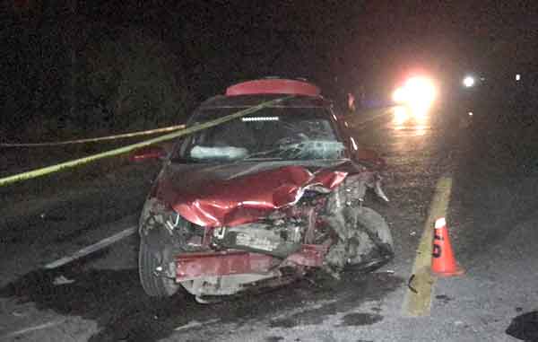Mortal choque en carretera Victoria-Matamoros 1 choque 2