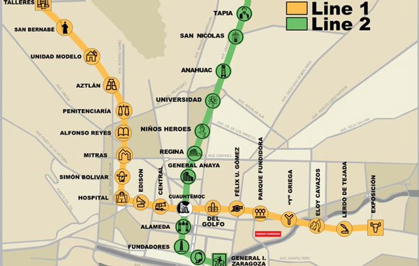 Reactivan servicio de Metrorrey 1 2