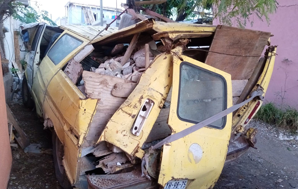 La camioneta de Don Boni es un 'milagro' rodante 2 5456