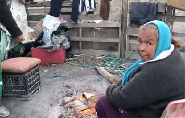 Bajo cero, sin electricidad y sin agua... 2 ESCOBEDO