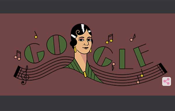 Ponen a María Grever en el doodle de Google 1 GOOGLE