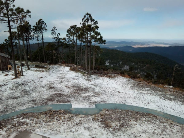 Amanece comunidad de Galeana bajo nieve 5 Galeana 8