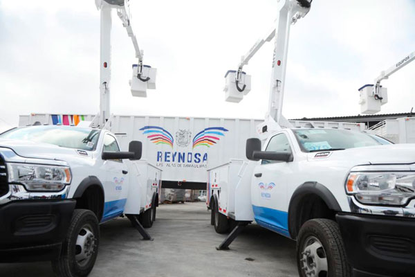 Entregó alcaldesa de Reynosa maquinaria y equipo por 62 mdp 1 Maquinaria