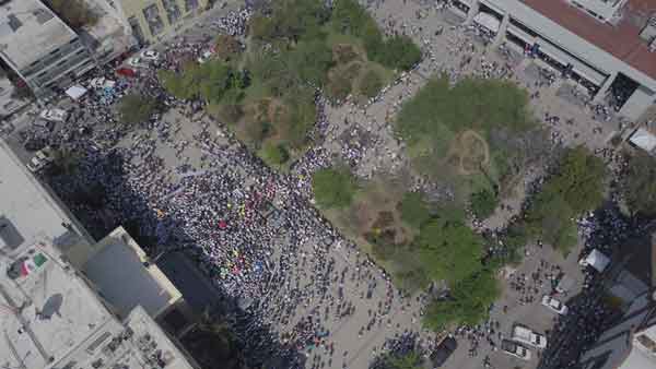 Realizan mitin contra desafuero de Cabeza de Vaca 8 Marcha Cabeza de Vaca 11