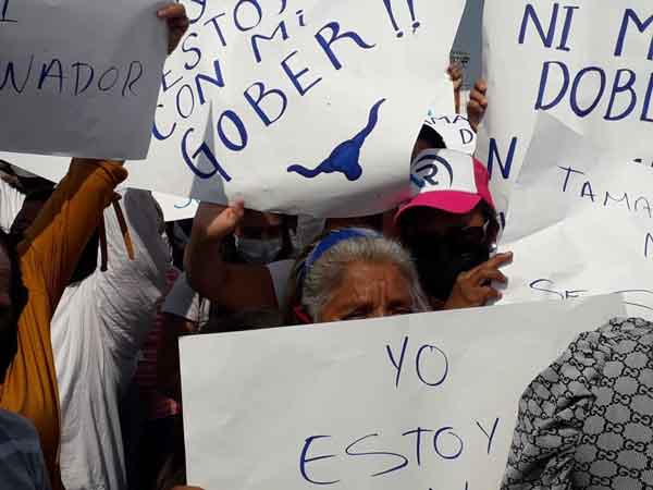 Realizan mitin contra desafuero de Cabeza de Vaca 5 Marcha Cabeza de Vaca 5