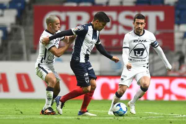 Monterrey vence a Pumas y es líder general 3 Rayados Pumas 3