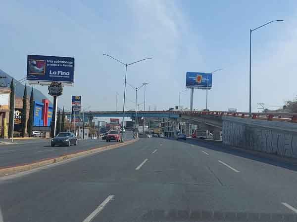 Vialidades despejadas en el sur de Monterrey 3 Vialidad Monterrey 3