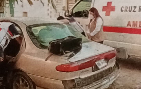 Abuelito es abandonado en la vía pública en Ciudad Madero 1 abuelo