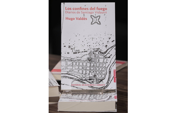 'Los confines del fuego', el reto literario de Hugo Valdés 1 libro