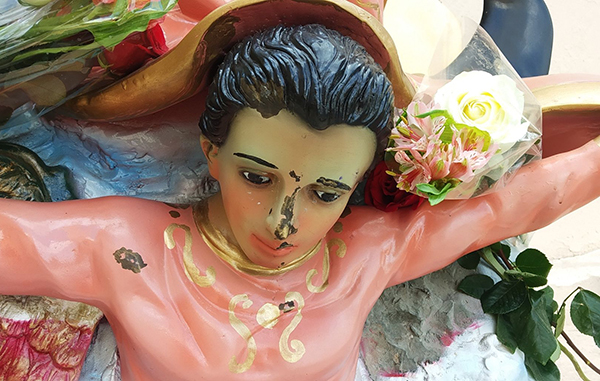 Vandalizan la imagen de la Virgen de Guadalupe en Reynosa 2 160293212 895605691226518 4185769017863381830 n