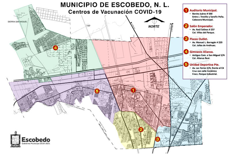 Definen plan para vacunar en Escobedo contra Covid-19 2 Escobedo 3
