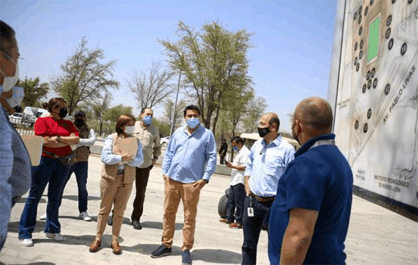En Guadalupe inspeccionan sitios como módulos de vacunación contra Covid-19 1 GUADALUPE 1