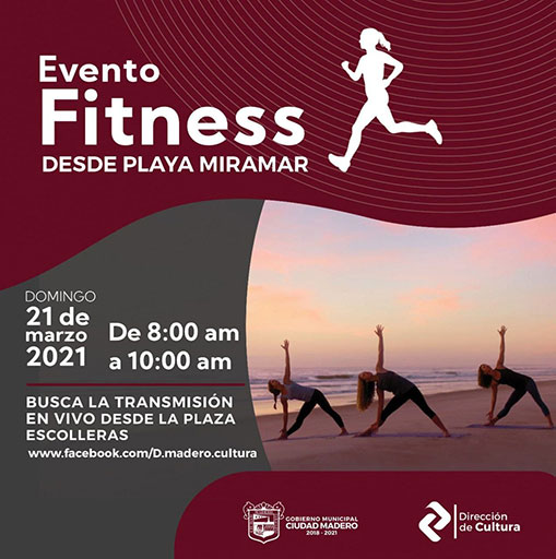 Invitan en Madero a evento virtual ‘Fitness’ 1 MADERO 1