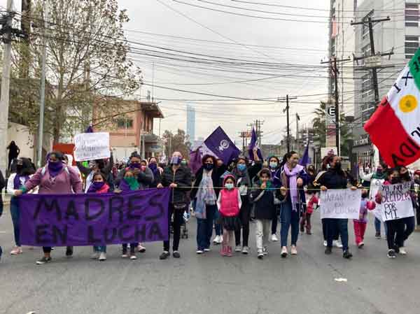 Concluye marcha feminista en NL 1 Marcha concluye 1