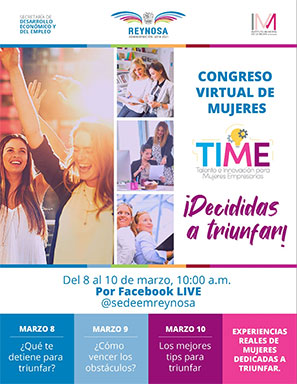 Invita Maki a conferencia para mujeres 'Decididas a triunfar' 1 POSTER