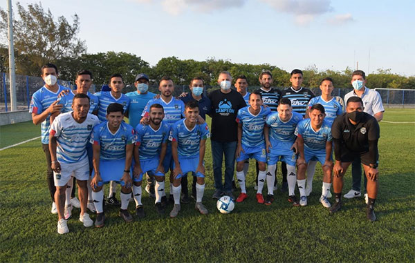 Leyendas del Tampico-Madero estuvieron en la Liga Municipal de Futbol 1 TAMPICO 17