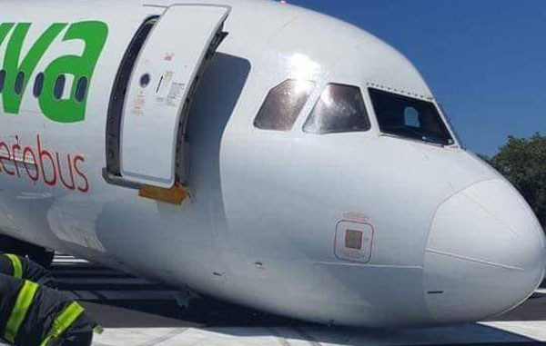 Avión de Viva Aerobús sufre incidente en Puerto Vallarta (FOTOS) 3 avion