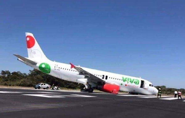 Avión de Viva Aerobús sufre incidente en Puerto Vallarta (FOTOS) 2 viva