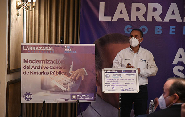 Larrazabal propone digitalización del archivo general de Notarías Públicas 1 174131125 303138627886707 6212869454835339309 n