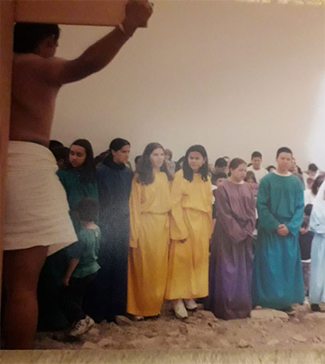 El Viacrucis, una tradición que extrañaron en Higueras, NL 3 CRISTO 2 1