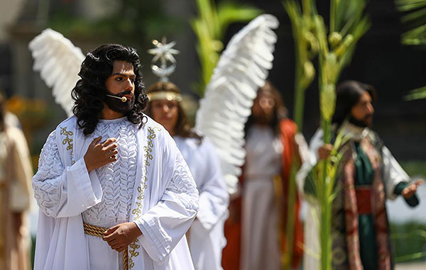 Brandon, el estudiante del Poli que es el Cristo de Iztapalapa 1 CRISTO